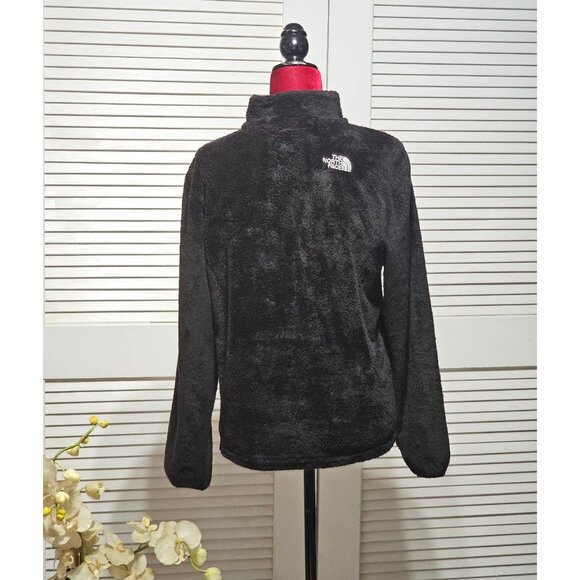 The North Face Women's Black Osito 2 Fleece Jacket Logo Size Medium  2881 - Picture 6 of 13